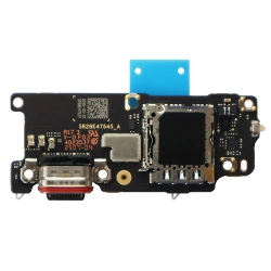 Płytka ze złączem ładowania USB-C, czytnikiem karty SIM i mikrofonem do Motorola Razr 60 Ultra oryginalna