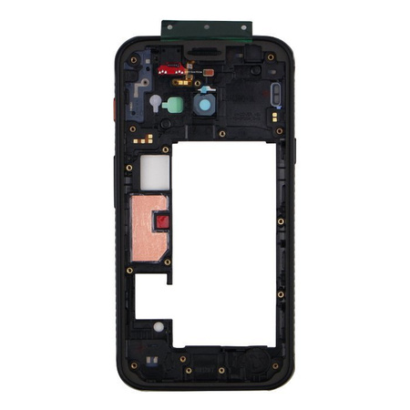 Body, side frame for Samsung Galaxy Xcover 4s - black