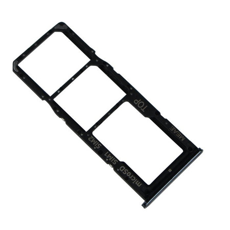 SIM card and micro-SD memory card drawer for Samsung Galaxy M51 - black