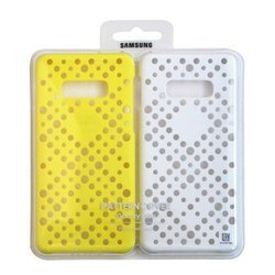 Etui na telefon Samsung Galaxy S10e Pattern Cover - żółte i białe