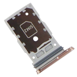 Szufladka karty SIM do Samsung Galaxy S25/ S25 Plus oryginalna - różowa (Pinkgold)