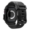 Etui ochronne z paskiem do Apple Watch 10 46 mm Spigen Rugged Armor Pro - czarne (Matte Black)