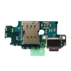 USB-C charging connector board + microphone + SIM card reader for Samsung Galaxy S24