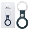 Apple AirTag Leather Key Ring - marine (baltic blue)