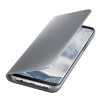 Etui na telefon Samsung Galaxy S8 Plus Clear View Standing Cover - srebrne[OUTLET]