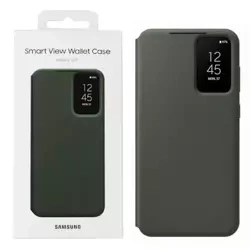 Etui Samsung Smart View Wallet Case do Galaxy S23 Plus - zielone