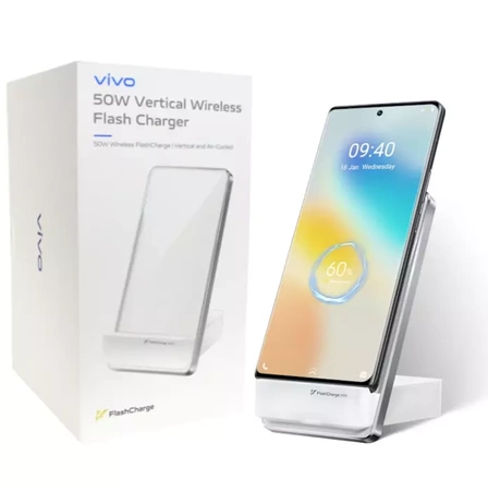 Vivo Wireless Inductive Flash Charger 50W - white 