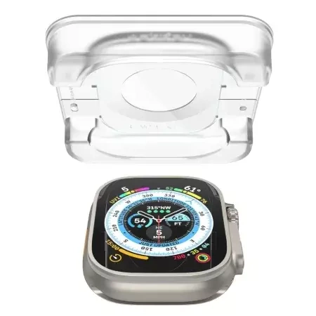 Szkło hartowane Spigen Glas.TR EZ FIT do Apple Watch Ultra/ Watch Ultra 2 49mm - 2 sztuki