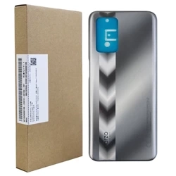 Battery flap for Realme Narzo 30 5G - silver