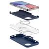 Silicone case for Apple iPhone 14 Pro Max Spigen Silicone Fit MagSafe - navy blue (Navy Blue)