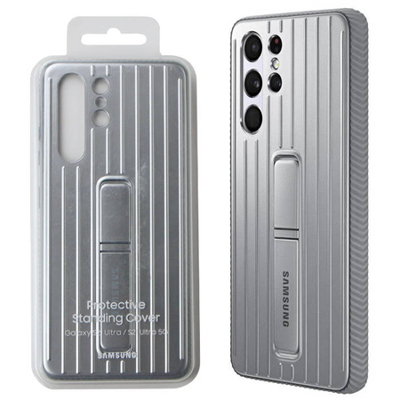 Samsung Galaxy S21 Ultra case Protective Standing Cover EF-RG998CJEGWW - silver