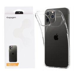 Apple iPhone 12/ 12 Pro silicone case Spigen Liquid Crystal ACS01697 - transparent