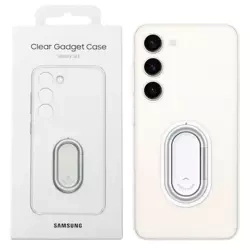 Etui Samsung Clear Gadget Case do Galaxy S23 - transparentne