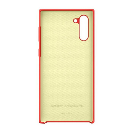 Samsung Galaxy Note 10 etui Silicone Cover EF-PN970TREGWW -  czerwone