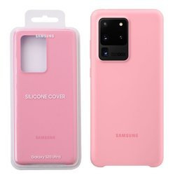 Samsung Galaxy S20 Ultra etui Silicone Cover EF-PG988TPEGEU - różowe