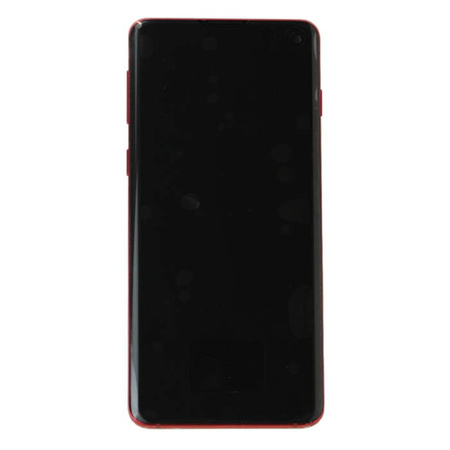 Samsung Galaxy S10 LCD display - red (Cardinal Red)