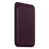 Apple Leather Wallet iPhone MagSafe - purple (Dark Cherry)