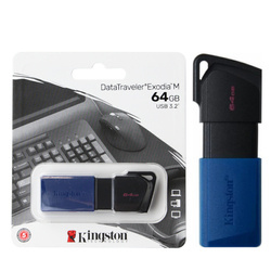 Kingston DataTraveler Exodia M flash drive 64 GB - blue