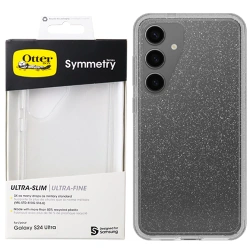 Etui na telefon Samsung Galaxy S24 Ultra OtterBox Symmetry Series - transparentne z brokatem (Stardust)