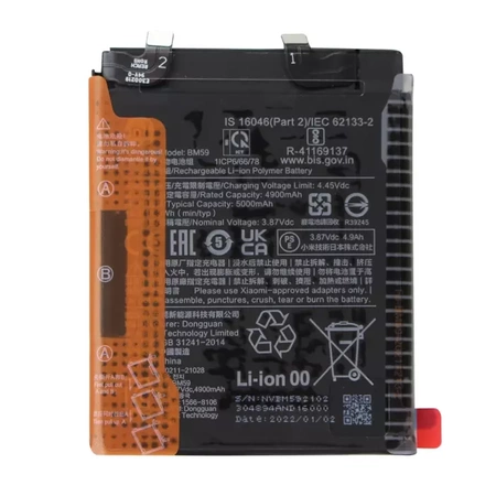 Original BM59 battery for Xiaomi 11T - 5000 mAh