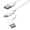 Xiaomi 2-in-1 micro-USB + USB-C cable - 1m