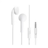 Huawei headphones with remote control and microphone - white