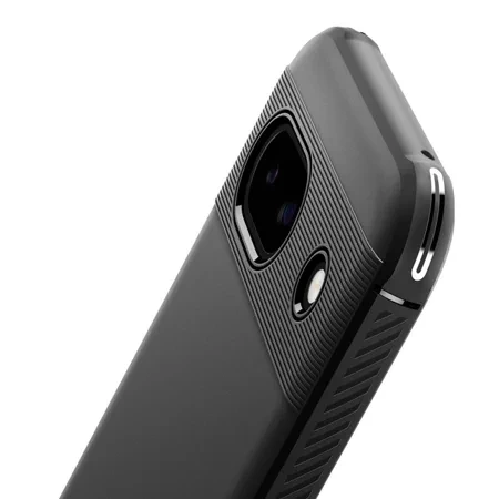 Case for Google Pixel 8a Spigen Rugged Armor - Black (Matte Black)