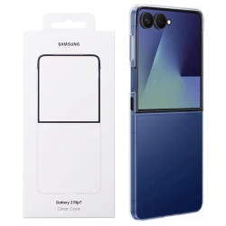 Samsung Galaxy Z Flip7 Slim Clear Phone Case - transparent