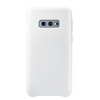 Samsung Galaxy S10e Leather Cover phone case - white