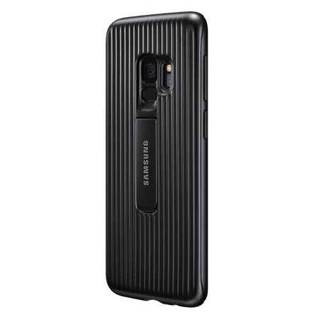 Samsung Galaxy S9 Protective Standing Cover phone case - black