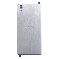 Sony Xperia X Performance battery flap - silver/white