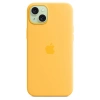 Apple iPhone 15 Plus Silicone Case MagSafe - Radiant Yellow (Sunshine)