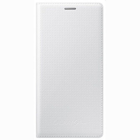 Samsung Galaxy S5 mini Flip Cover phone case - white