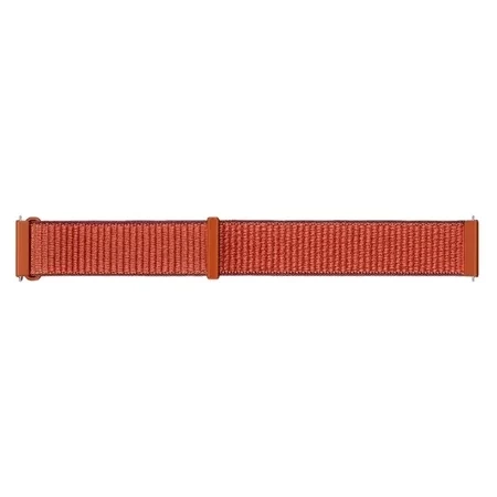 Strap for Samsung Galaxy Watch 4/ 4 Classic/ 5/ 5 Pro/ 6/ 6 Classic Fabric Band 20 mm M - red