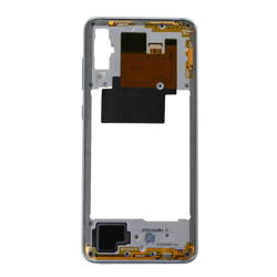 Body, side frame for Samsung Galaxy A70 - white