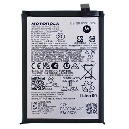 Oryginalna bateria QE50 Motorola Moto G85 5G - 5000 mAh