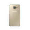 Samsung Galaxy A5 2016 Clear View Cover phone case - gold