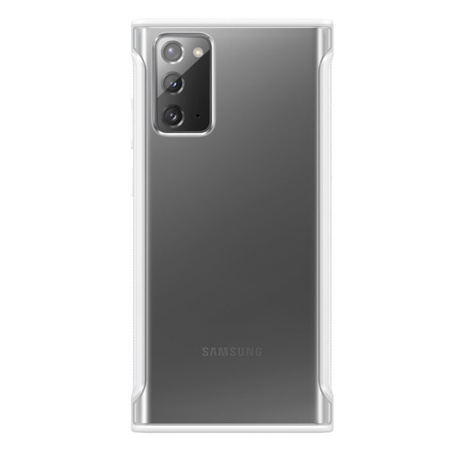 Samsung Galaxy Note 20 case Clear Protective Cover EF-GN980CWEGWW - transparent with white border