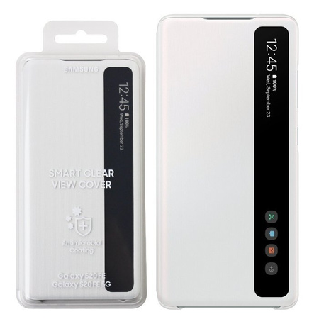 Samsung Galaxy S20 FE etui Smart Clear View Cover EF-ZG780CWEGWW-  białe