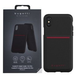 Apple iPhone X Bugatti Flexcity Snap Case - black