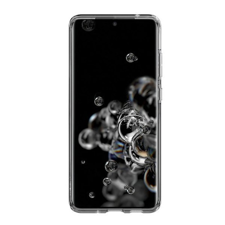 Etui silikonowe na telefon Samsung Galaxy S20 Ultra Spigen Liquid Crystal - transparentne