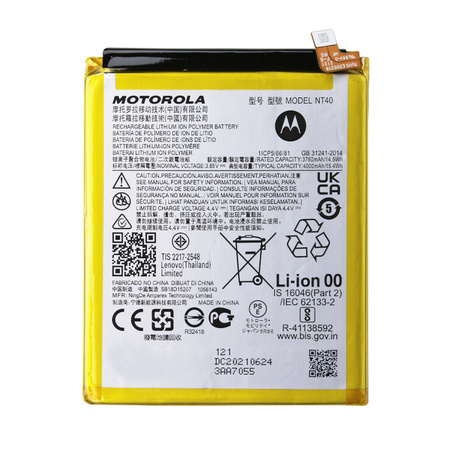 Motorola Moto E20 original NT40 battery - 4000 mAh