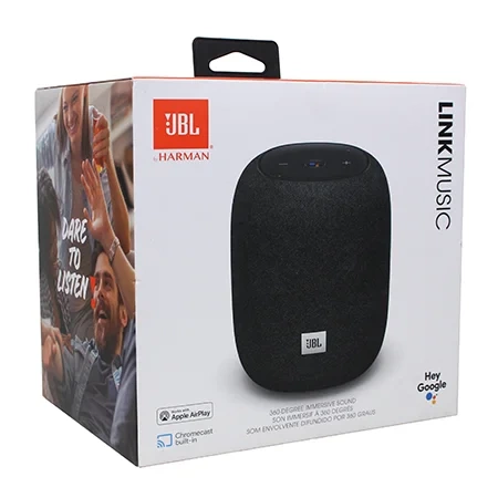 JBL Link Music wired speaker - black