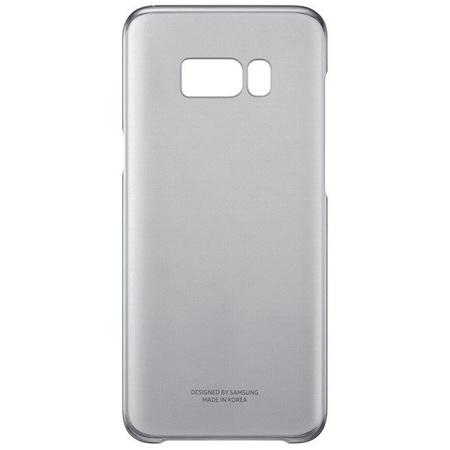 Samsung Galaxy S8+ Clear Cover phone case - transparent gray