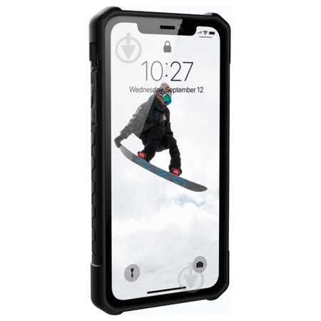 Case for Apple iPhone XR UAG Monarch Carbon - Black and Red (Crimson)