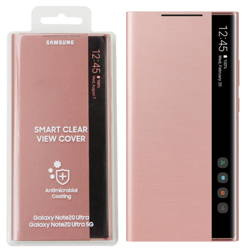 Samsung Galaxy Note 20 Ultra case Smart Clear View Cover EF-ZN985CAEGEU - copper (Mystic Bronze)