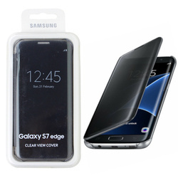 Samsung Galaxy S7 edge case Clear View Cover EF-ZG935CBEGWW - black