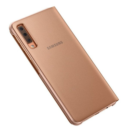 Samsung Galaxy A7 2018 Wallet Cover case EF-WA750PFEGWW - gold