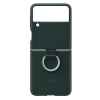 Samsung Silicone Cover with Ring for Galaxy Z Flip3 5G - green