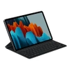 Etui z klawiaturą do Samsung Galaxy Tab S7/ Tab S8  Book Cover Keyboard Slim (układ hiszpański) - czarne